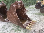 Front of used Hensley Industries Bucket